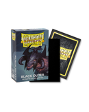 Dragon Shield: 100ct Outer Sleeves - Matte Black (Standard)
