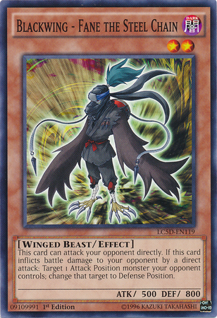 blackwing monsters yugioh Blackwing