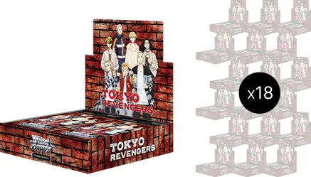 Tokyo Revengers Booster Box Case (18 boxes)