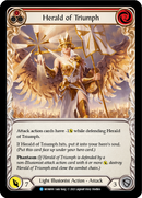 Herald of Triumph (Red) [MON008-RF] 1st Edition Rainbow Foil