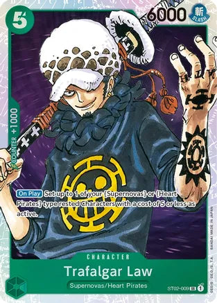 Trafalgar Law - Pre-Release Starter Deck 2: Worst Generation (ST-02 PRE)