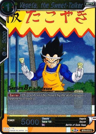 Vegeta, the Sweet-Talker [BT8-072_PR]