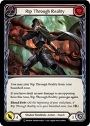 Rip Through Reality (Red) [U-MON180-RF] Unlimited Rainbow Foil