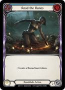 Read the Runes (Blue) [ARC111-C] 1st Edition Rainbow Foil