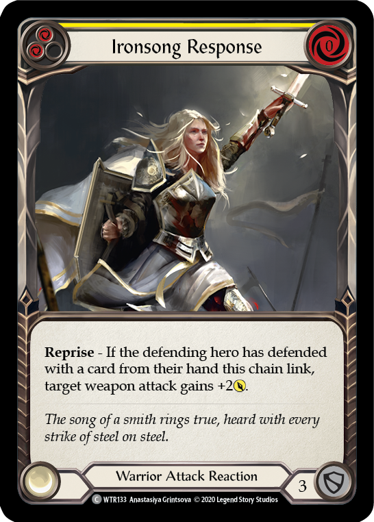 Ironsong Response (Yellow) [U-WTR133] Unlimited Normal