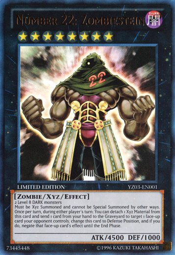 yugioh cards that negate graveyard effects Number 22: Zombiestein [YZ03-EN001] Ultra Rare