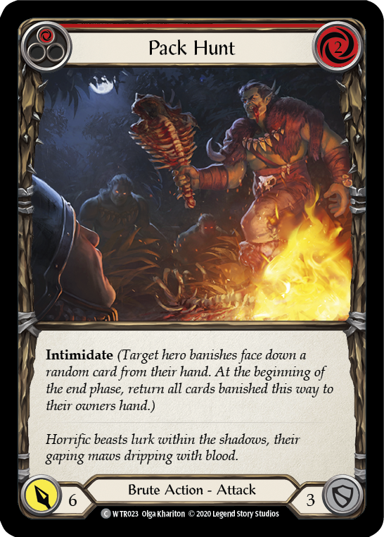 Pack Hunt (Red) [U-WTR023] Unlimited Normal