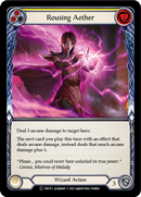 Rousing Aether (Yellow) [U-CRU172-RF] Unlimited Rainbow Foil