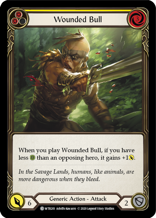 Wounded Bull (Yellow) [U-WTR201] Unlimited Normal