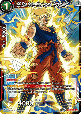 SS Son Goku, the Legend Personified [BT13-012]