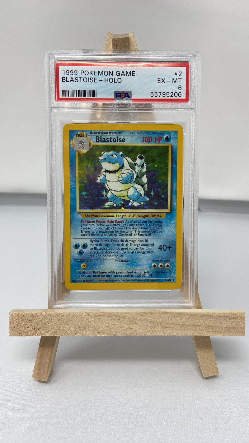 Blastoise Base Set PSA 6 55795206