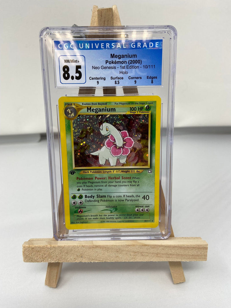 Meganium Neo Genesis 1st Edition 10 CGC 8.5 4106996011