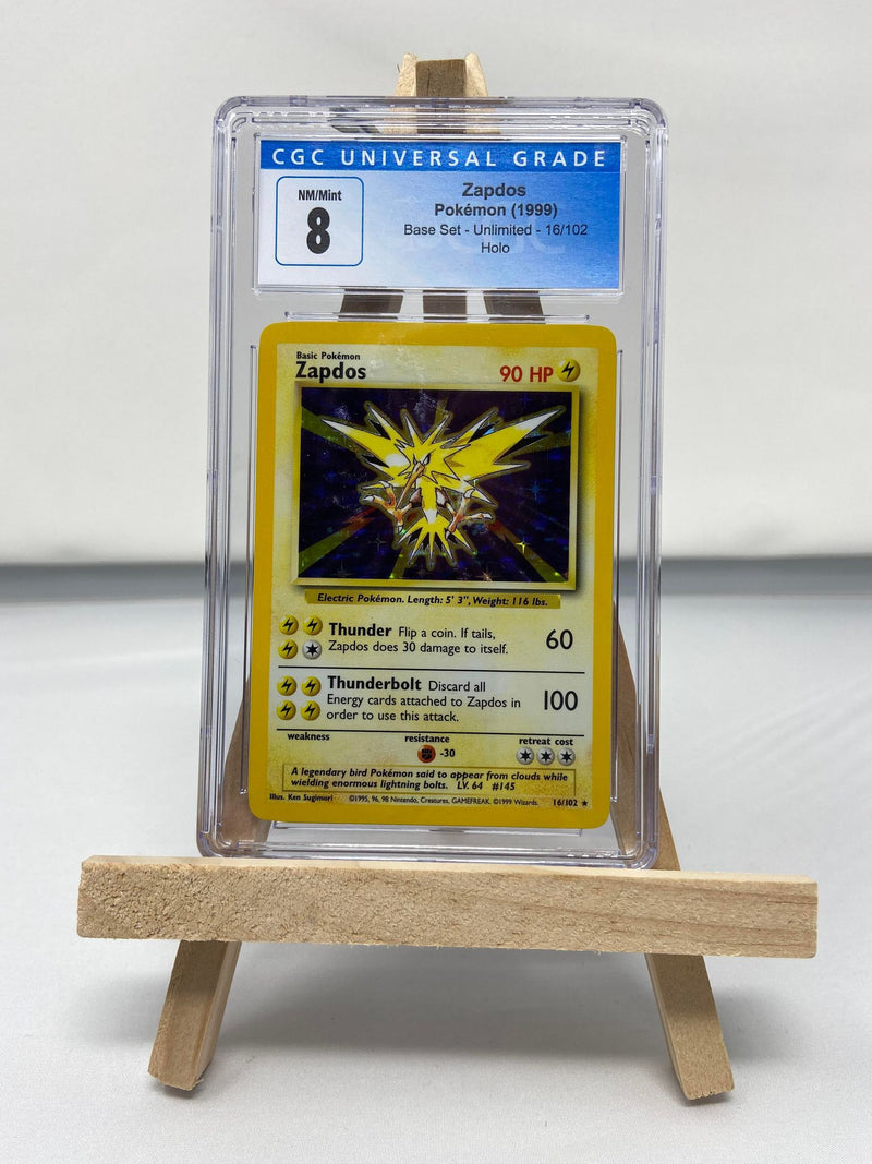 Zapdos 16/102 Base Set CGC 8 3849009002