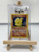 Ninetales 12/102 Base Set 1st Edition Shadowless BGS 8 0015219060