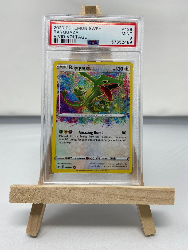 Rayquaza 138/185 Vivid Voltage PSA 9 57652489