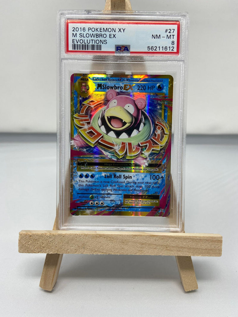 M Slowbro EX 27/108 XY Evolutions PSA 8 56211612