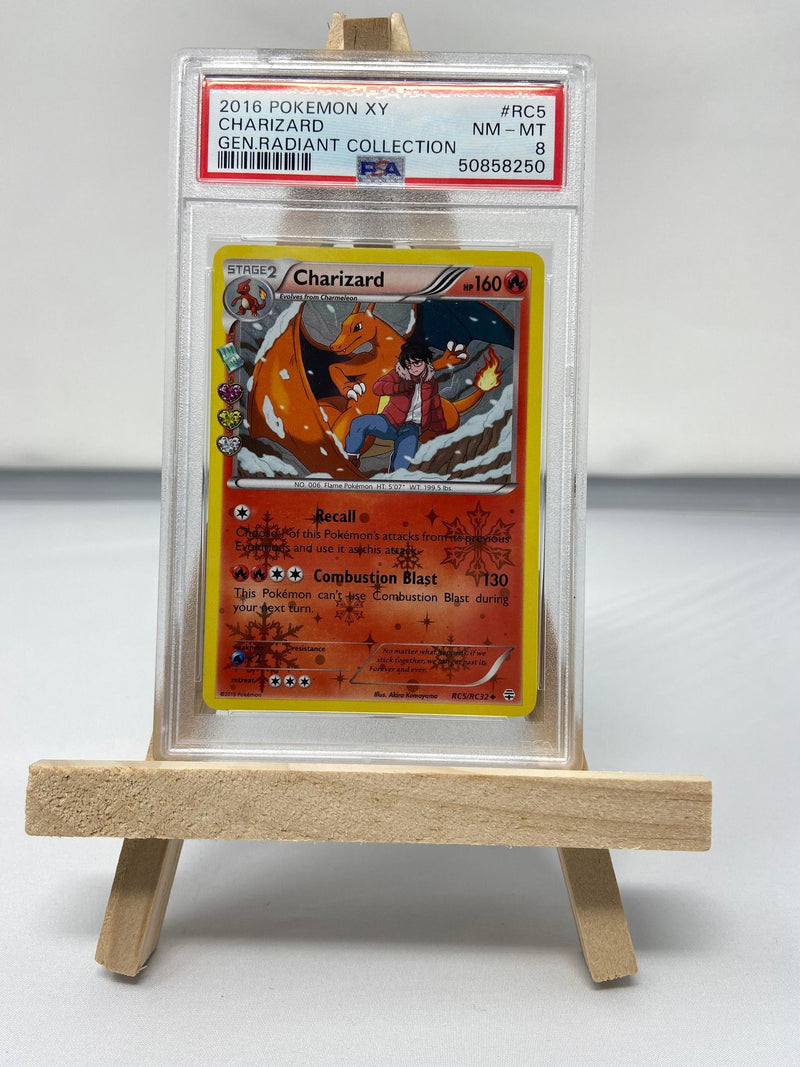 Charizard RC5/RC32 Generations Radiant Collection PSA 8 50858250