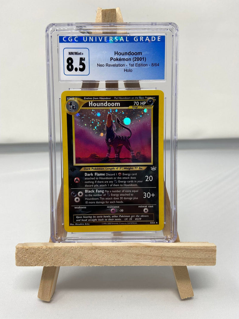 Houndoom 8/64 Neo Revelation 1st Edition CGC 8.5 4149756227