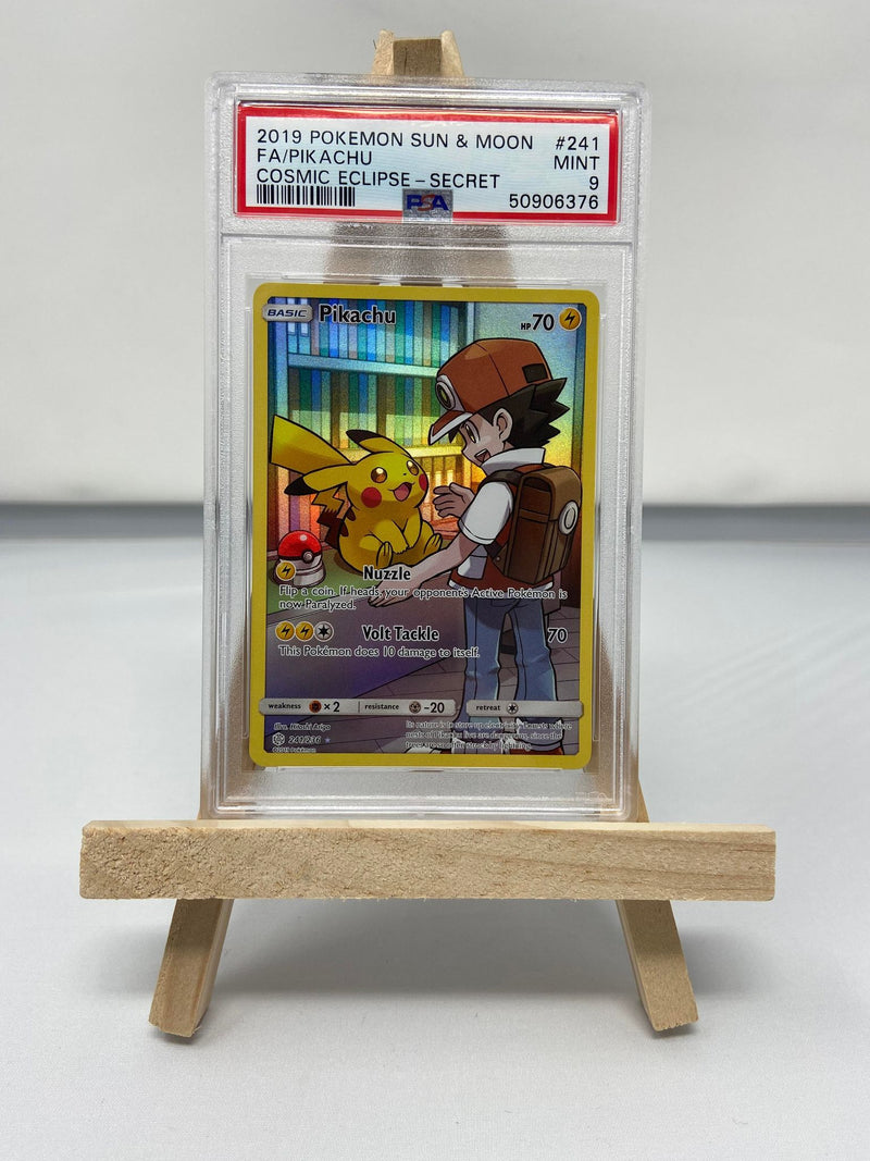 Pikachu 241/236 Cosmic Eclipse PSA 9