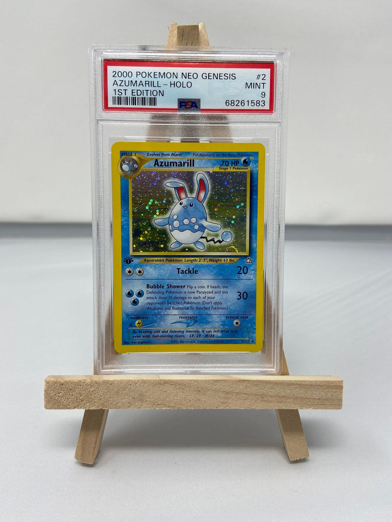 Azumarill 2/111 Neo Genesis 1st Edition PSA 9 68261583
