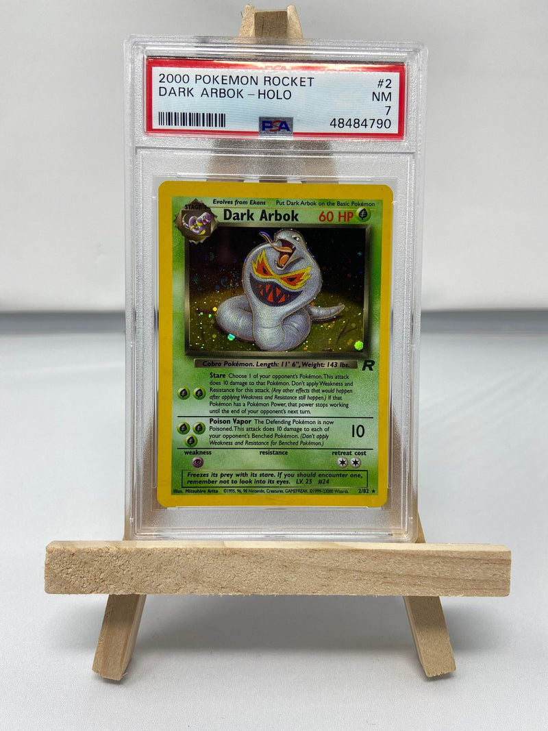 Dark Arbok 2/82 Team Rocket PSA 7