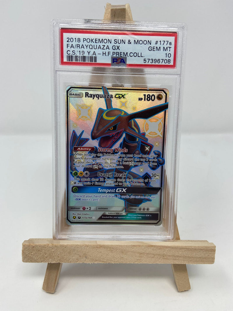 Rayquaza GX Hidden Fates 177a/168 PSA 10 57396708