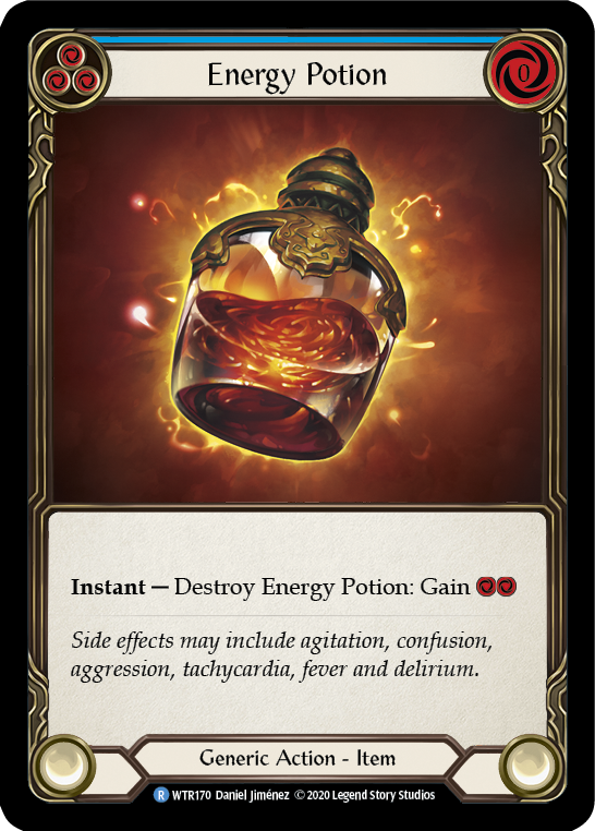 Energy Potion [U-WTR170] Unlimited Rainbow Foil