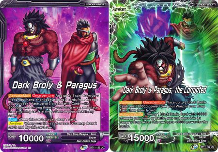 Dark Broly & Paragus // Dark Broly & Paragus, the Corrupted [BT11-122]