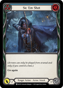 Sic 'Em Shot (Blue) [U-ARC074] Unlimited Rainbow Foil
