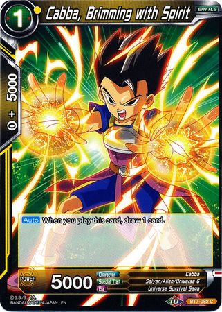 Cabba, Brimming with Spirit [BT7-082]