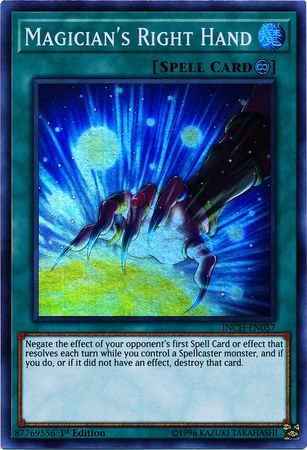 yugioh ancient battles tin card list price Magician's Right Hand [INCH-EN057] Super Rare