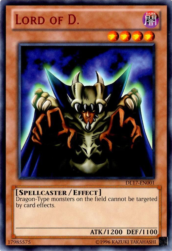 lord of the red yugioh card Lord of the Red