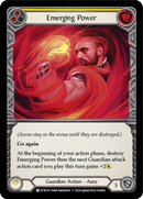 Emerging Power (Yellow) [U-WTR070] Unlimited Rainbow Foil