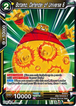 Botamo, Defender of Universe 6 [BT7-088]