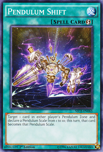 shift yugioh card Generation Shift - Shadow of Infinity