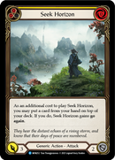 Seek Horizon (Yellow) [MON252-RF] 1st Edition Rainbow Foil