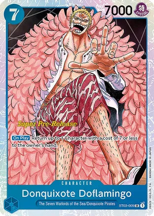 Donquixote Doflamingo - Super Pre-Release Starter Deck 3: The Seven Warlords of the Sea (ST-03 PRE)