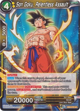 Son Goku, Relentless Assault [DB3-079]