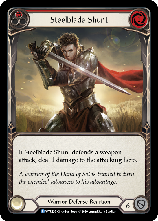 Steelblade Shunt (Red) [U-WTR126] Unlimited Normal