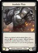 Ironhide Plate [U-MON242-RF] Unlimited Rainbow Foil