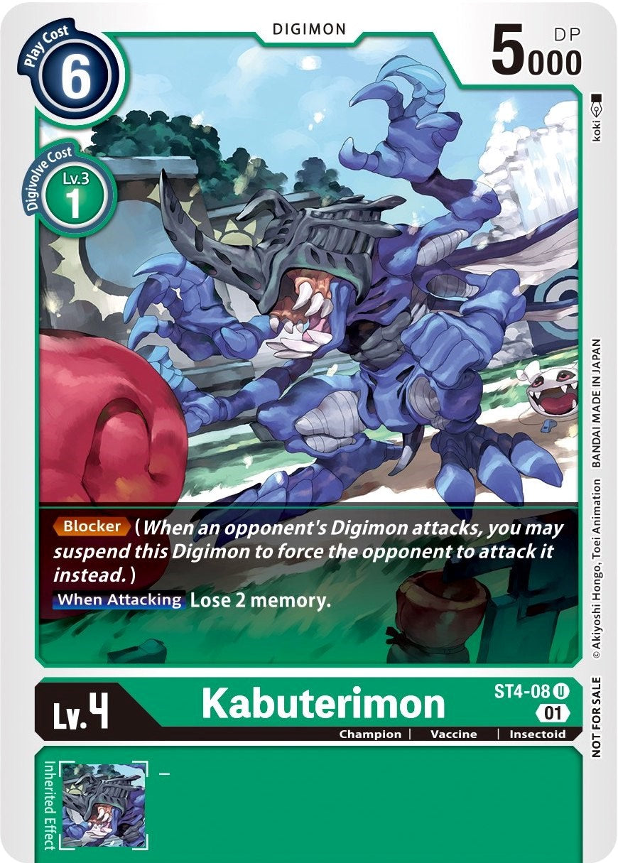 Kabuterimon [ST4-08] (Winner Pack Xros Encounter) [Starter Deck: Giga