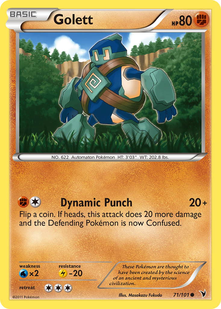 Golett [Mega Punch] (Pokémon)
