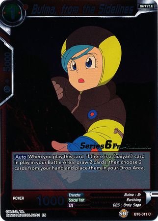 Bulma, from the Sidelines [BT6-011_PR]