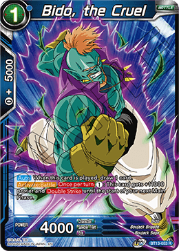 Bido, the Cruel (Rare) [BT13-053]