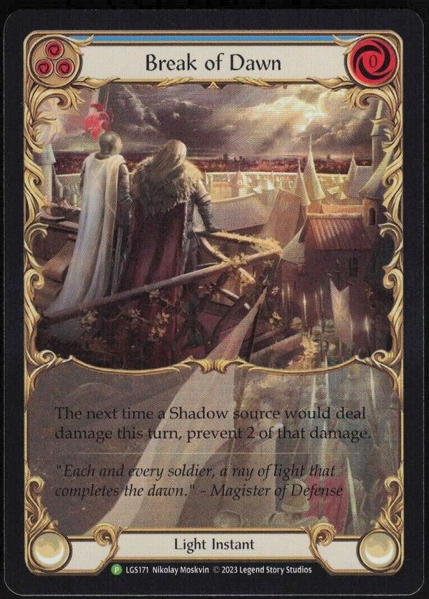 Break of Dawn [LGS171] (Promo)  Rainbow Foil
