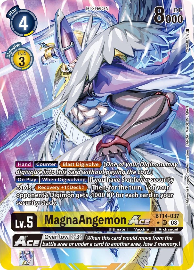 MagnaAngemon Ace [BT14-037] (English Exclusive Alternate Art) [Blast A