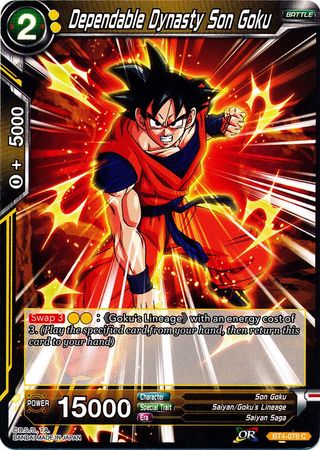 Dependable Dynasty Son Goku [BT4-078]