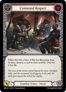 Command Respect (Red) [HVY071] (Heavy Hitters)  Rainbow Foil