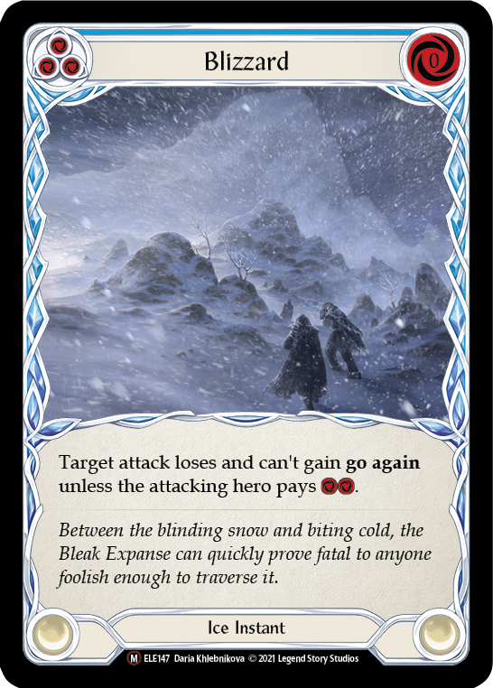 Blizzard [U-ELE147] Unlimited Rainbow Foil