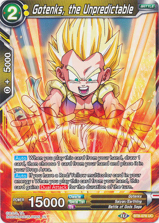 Gotenks, the Unpredictable [BT8-078]